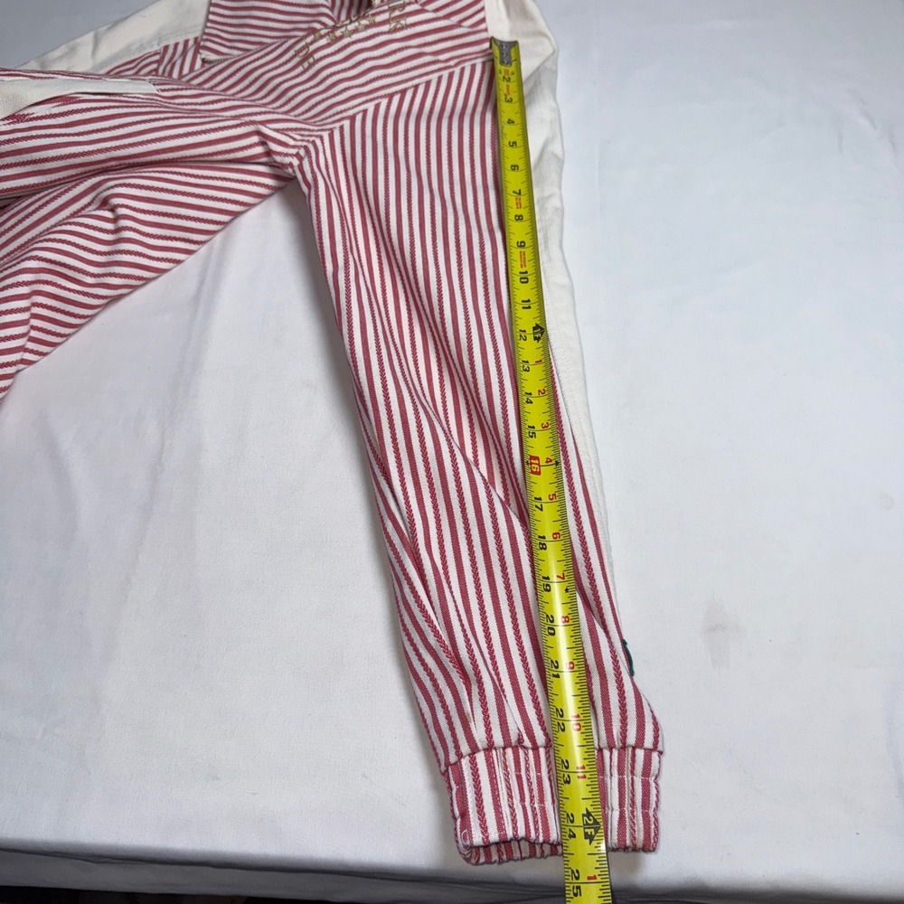 PUMA x Rhuigi RH Worldwide Track Jacket Red White Striped Gold Zip Size S - Picture 13 of 16